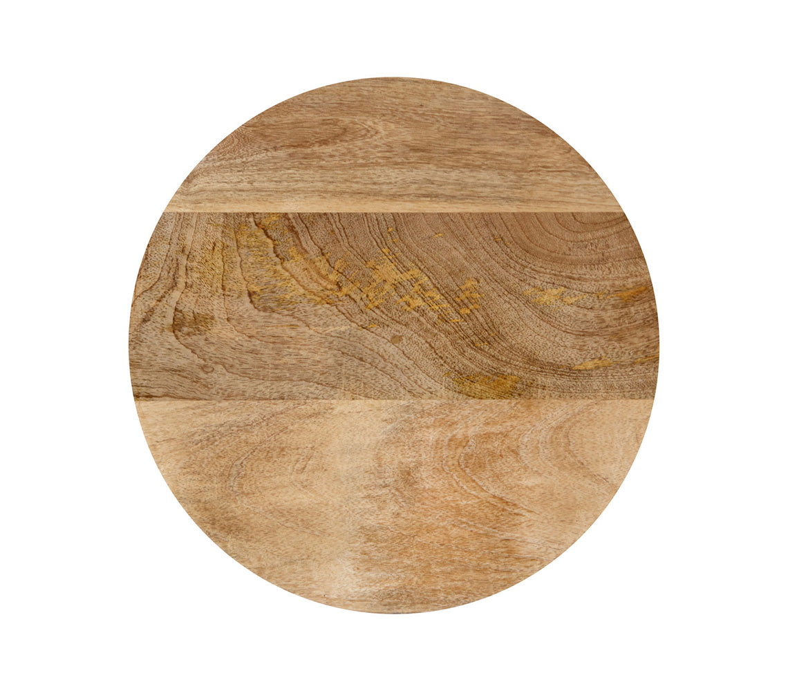 Taburete Chandrak de Madera Mango - DECOR PETIT