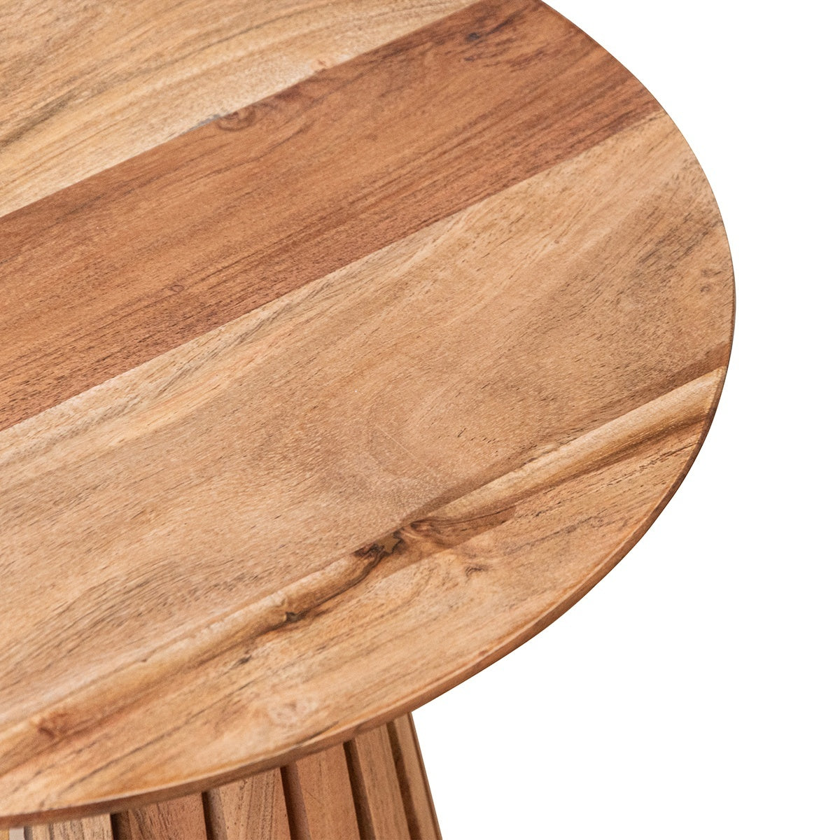KAURI | Acacia Wood Side Table - DECOR PETIT