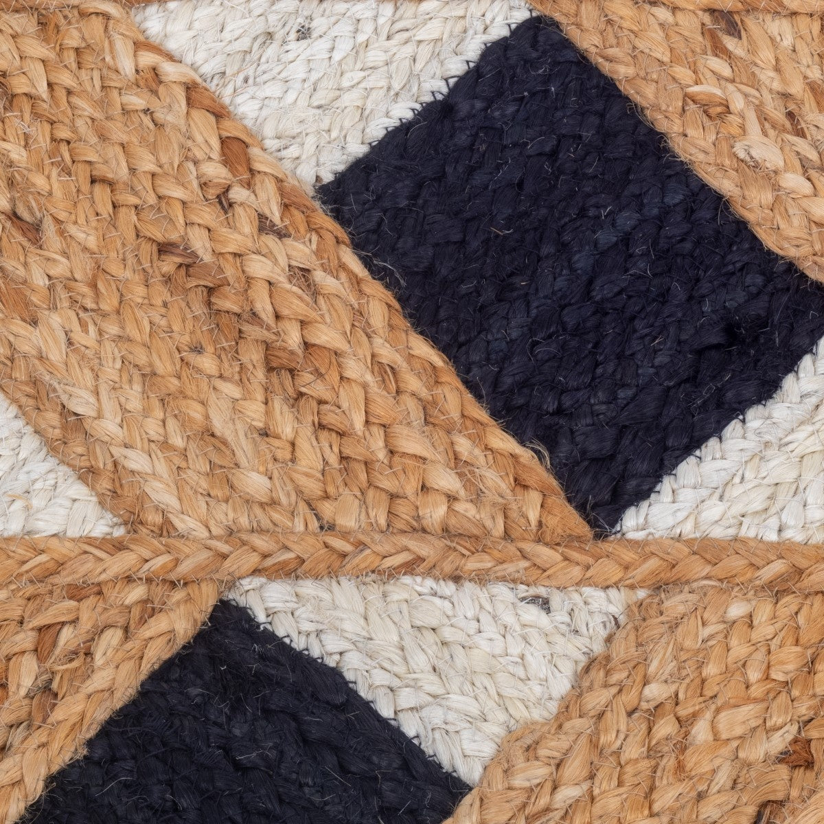 INDRA |Chevron Jute Rug - DECOR PETIT