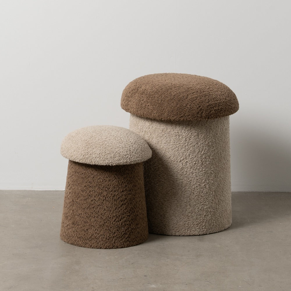 SHROOM |Set of 2 Poufs - DECOR PETIT