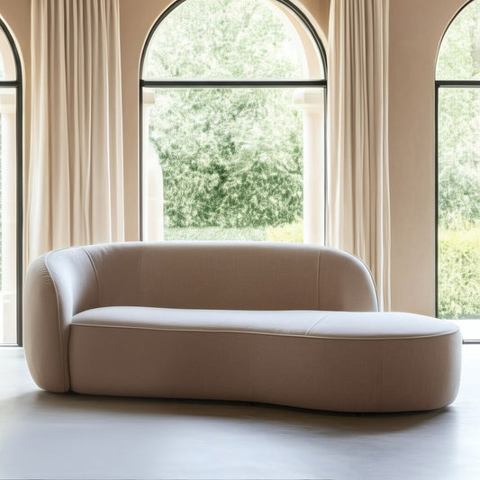 HAVEN |3-Seater Plush Sofa - DECOR PETIT