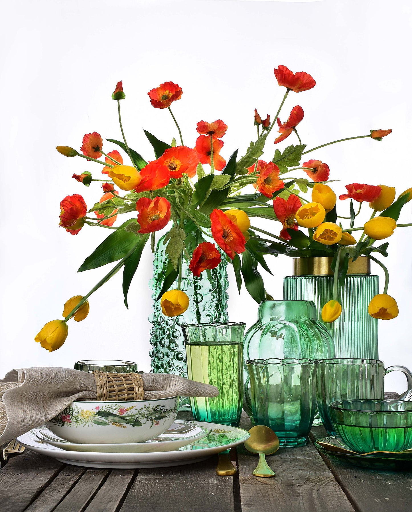 VINI |Juego de 4 Vasos Altos - DECOR PETIT