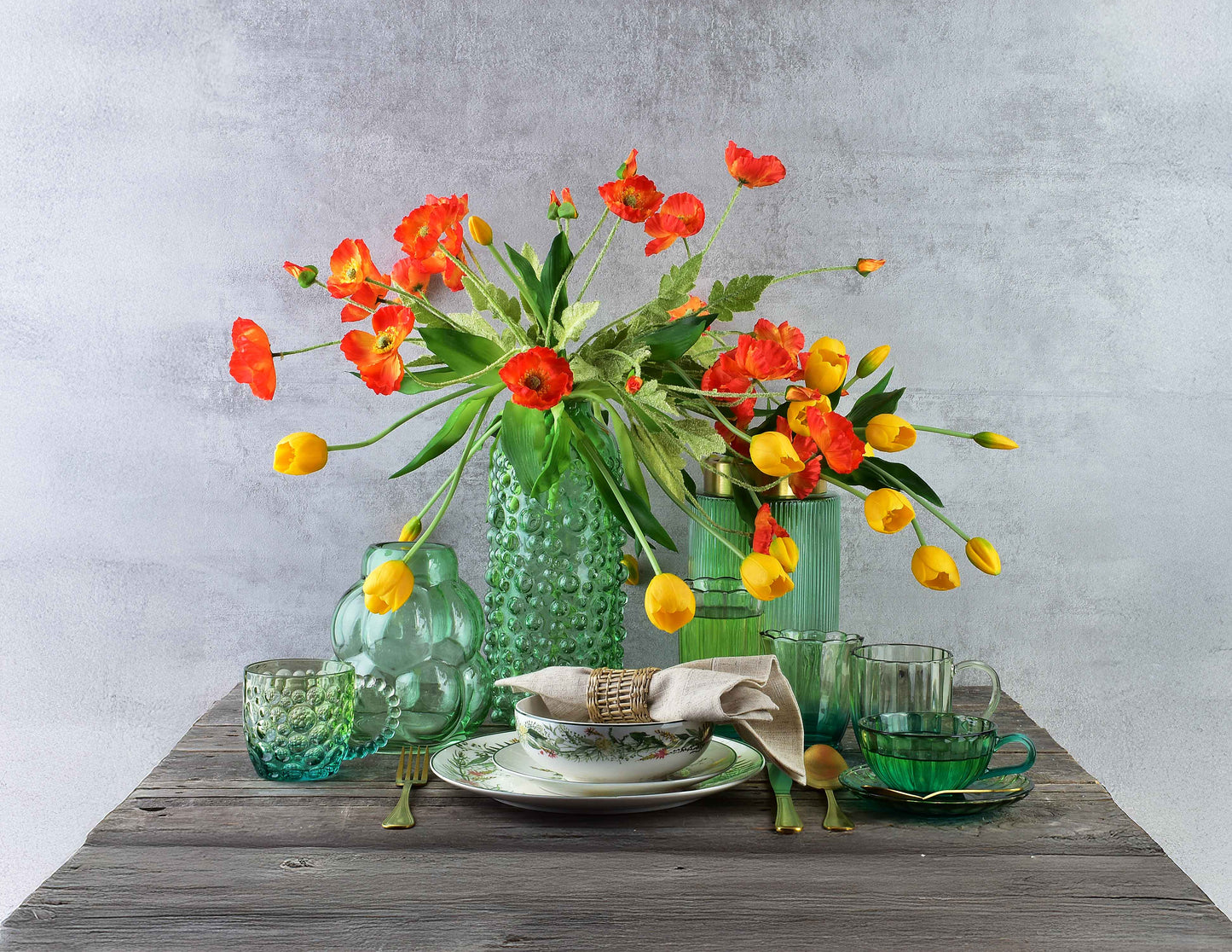 VINI PEARL |Mok, Groen - DECOR PETIT