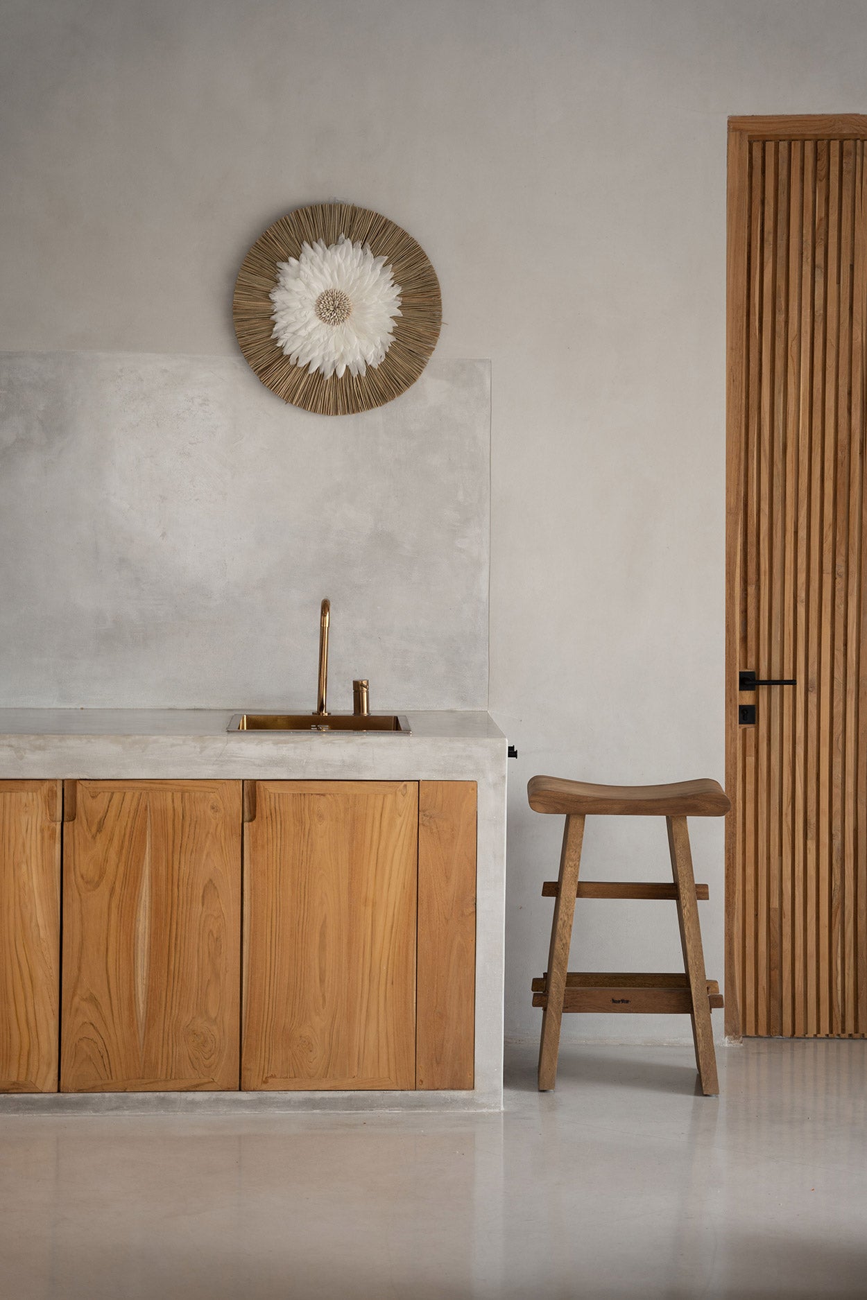 ALANG JUJU |Feder-Wandakzent - DECOR PETIT