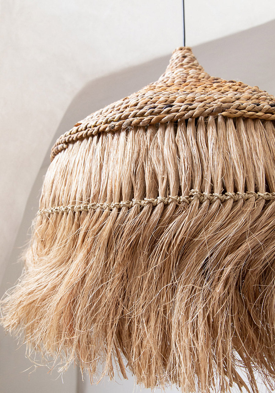 ABACA HOOLA |Lámpara Colgante - DECOR PETIT