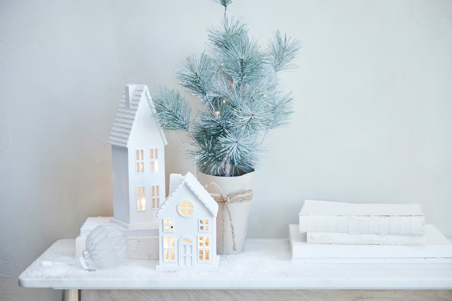 Seholia Dekorationshaus |Weiß, H28 cm. - DECOR PETIT