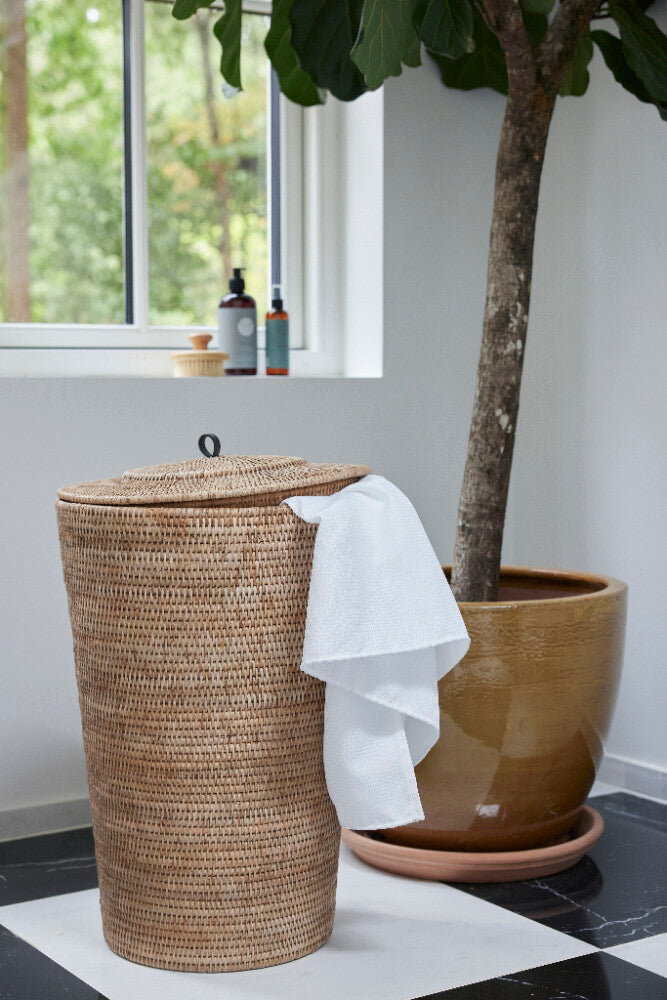 Portabiancheria Norah Naturale, H70 cm. - DECOR PETIT