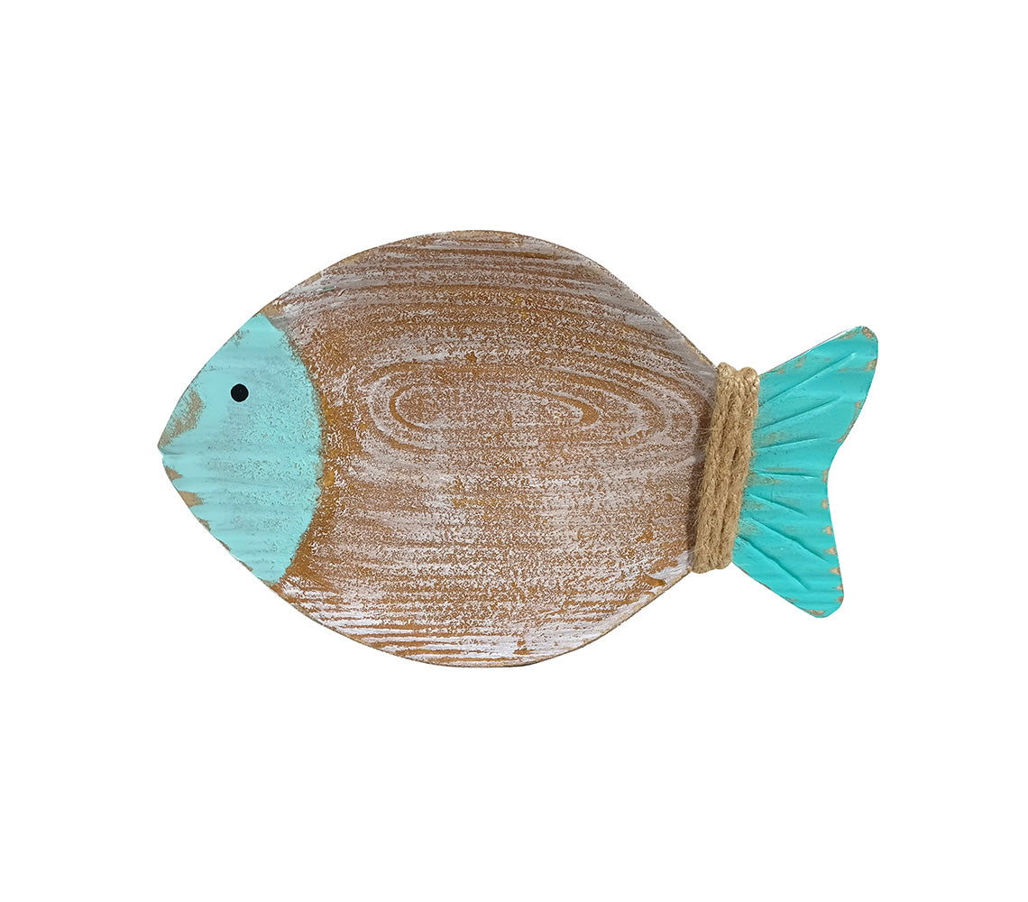 Petit plateau de service en forme de poisson Haïti - DECOR PETIT