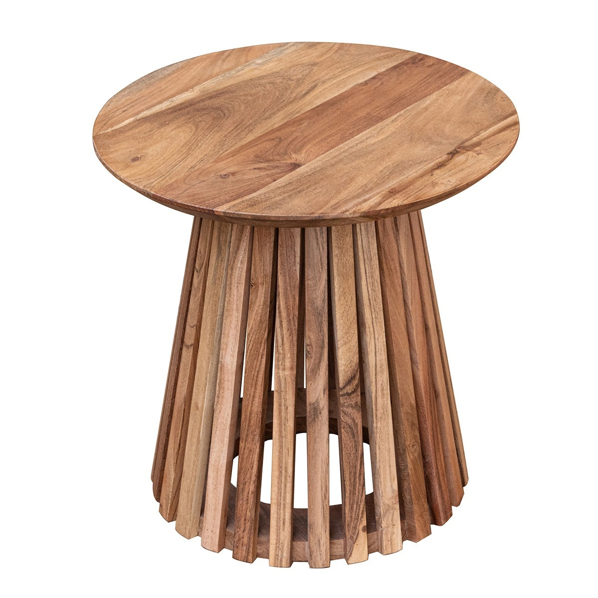 KAURI | Acacia Wood Side Table - DECOR PETIT