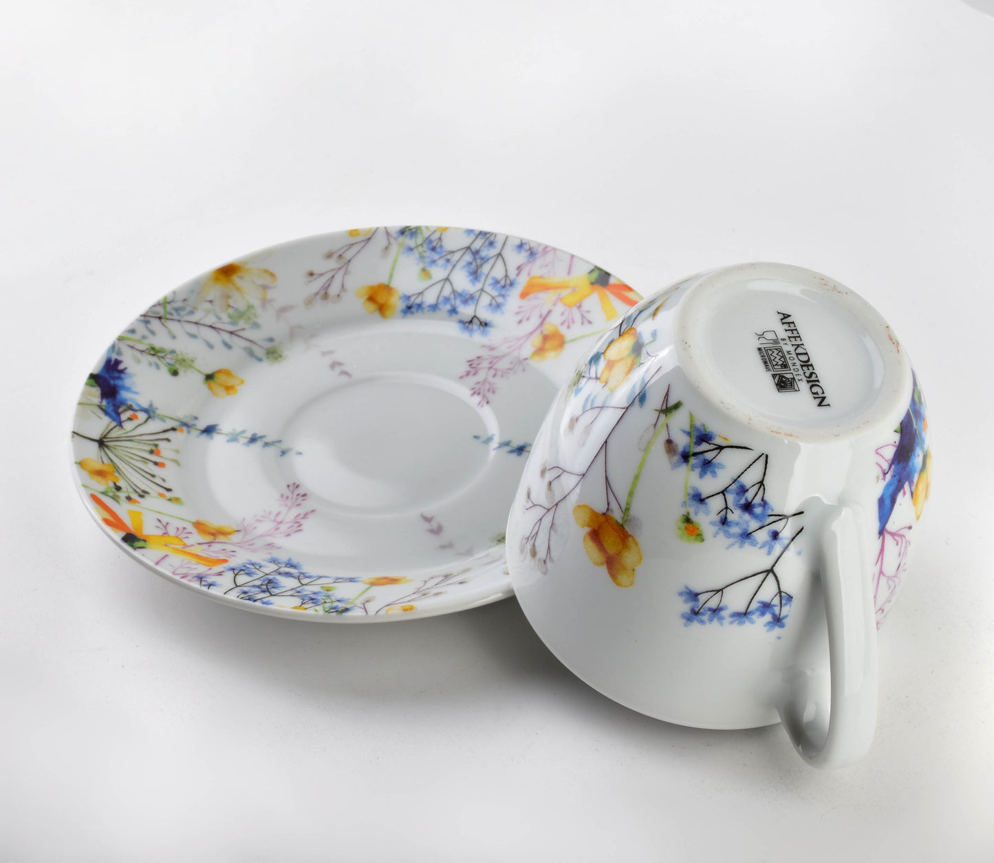 JOY |Set of 6 Cups with Saucer,  Wild Serenity - DECOR PETIT