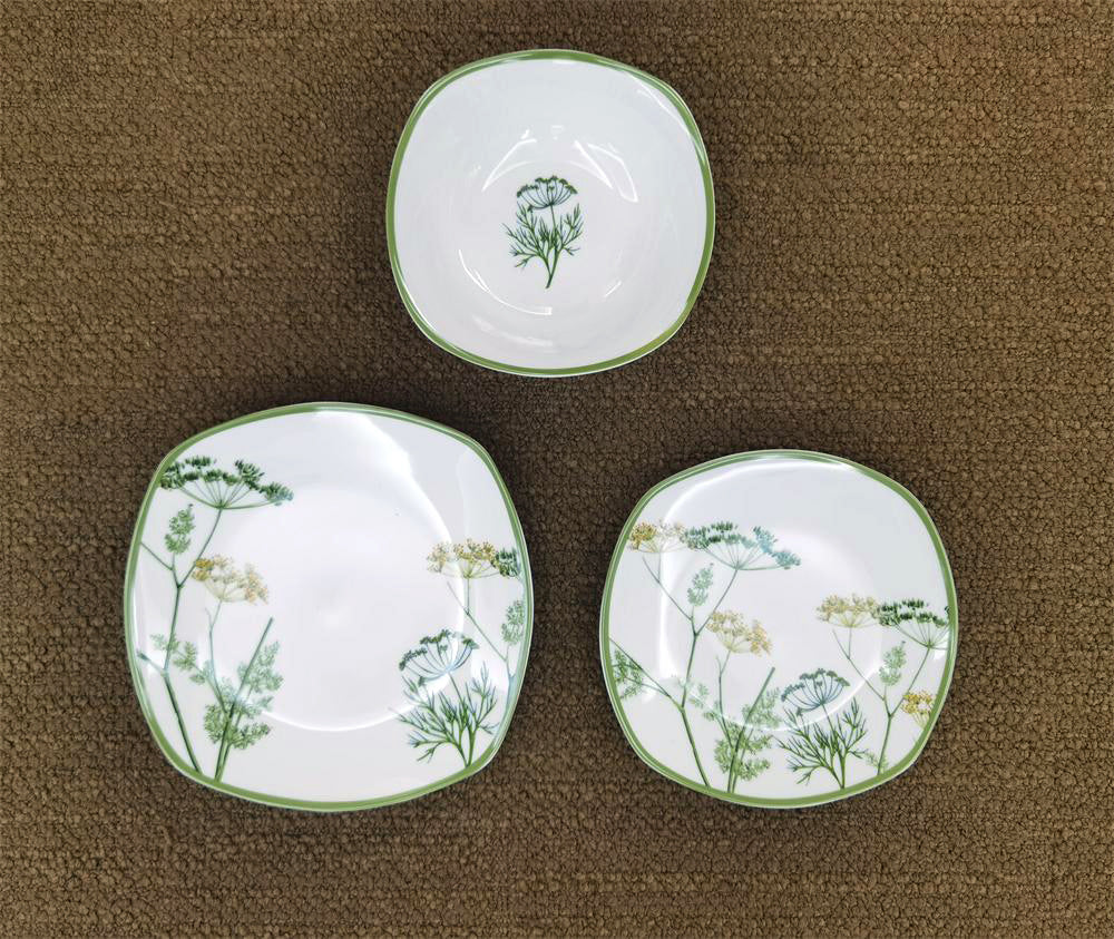Village Dill Tafelservice 18er-Set - DECOR PETIT