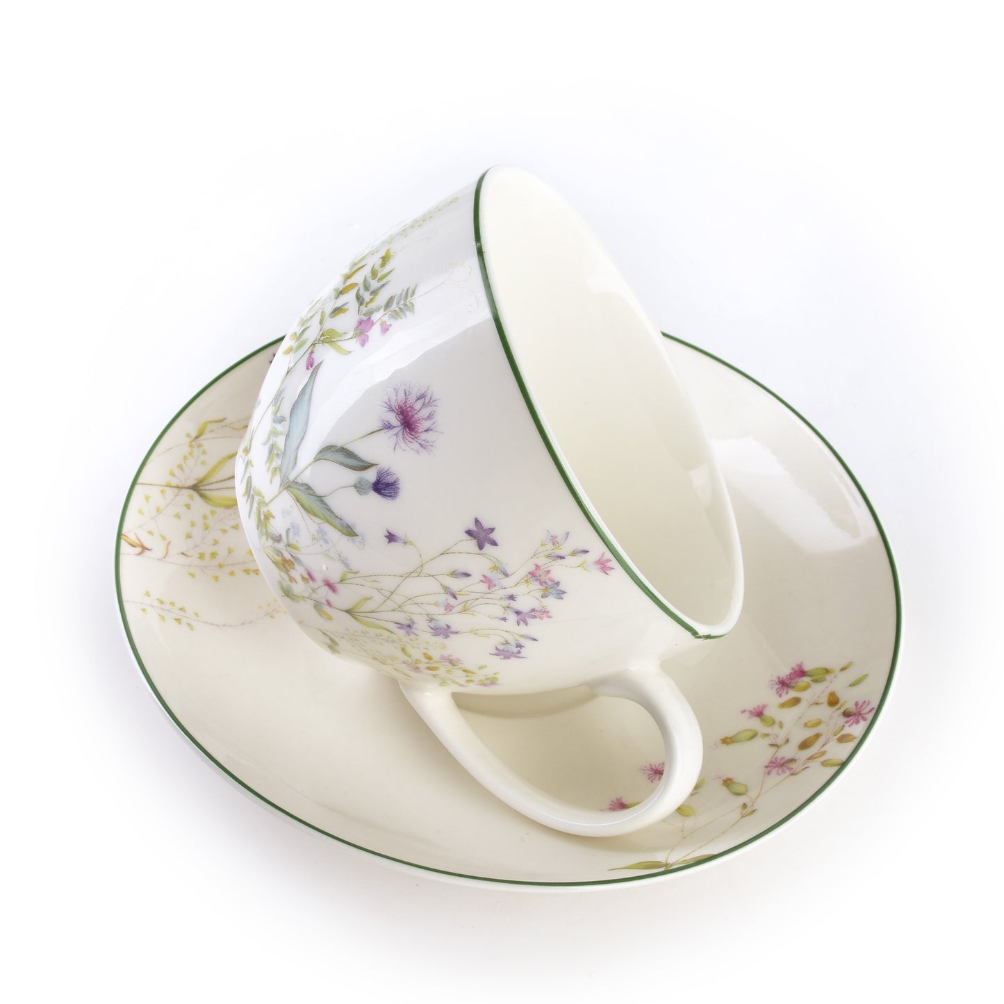 Faccia Verde Cup with Saucer - DECOR PETIT