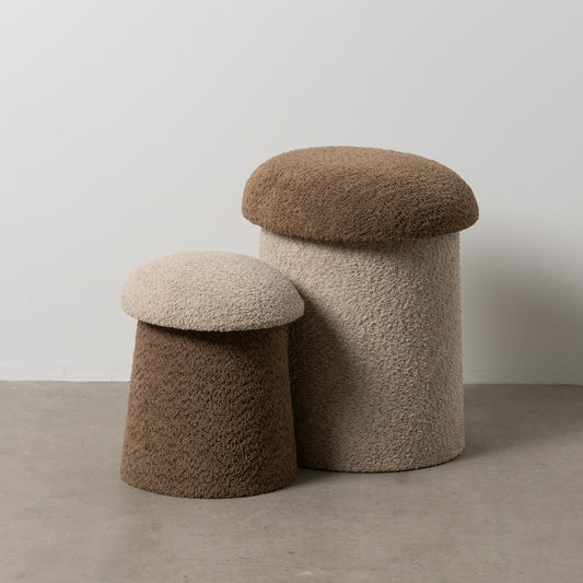 SHROOM |Set of 2 Poufs - DECOR PETIT
