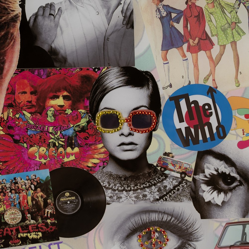 RIVIERA |Retro Collage Wall Art - DECOR PETIT