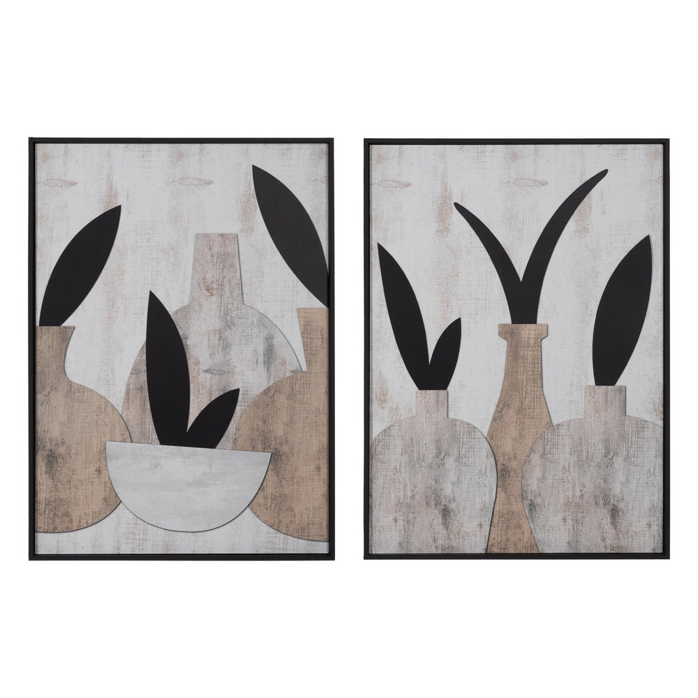 TERRA |Set of 2 Wall Art Panels - DECOR PETIT