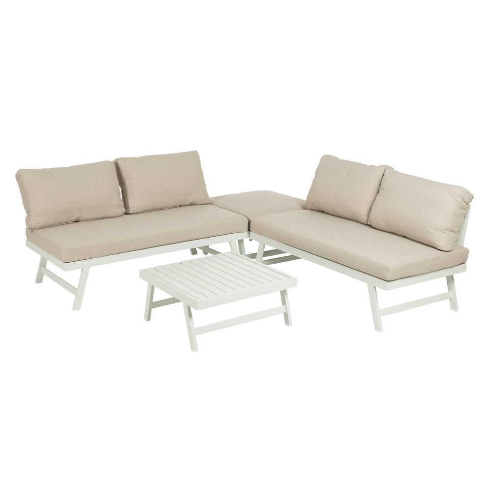 VALERIA | Luxuriöses Modulares Aluminium-Gartenmöbel-Set - DECOR PETIT