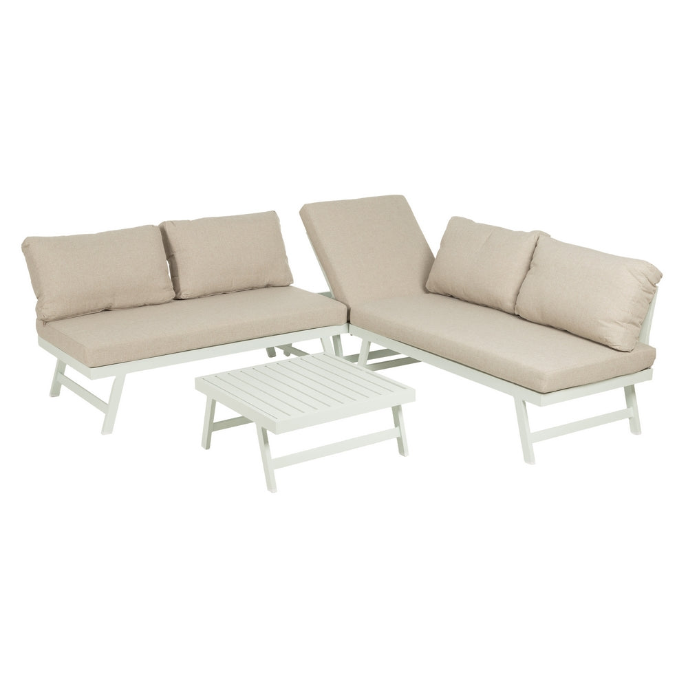 VALERIA | Luxuriöses Modulares Aluminium-Gartenmöbel-Set - DECOR PETIT