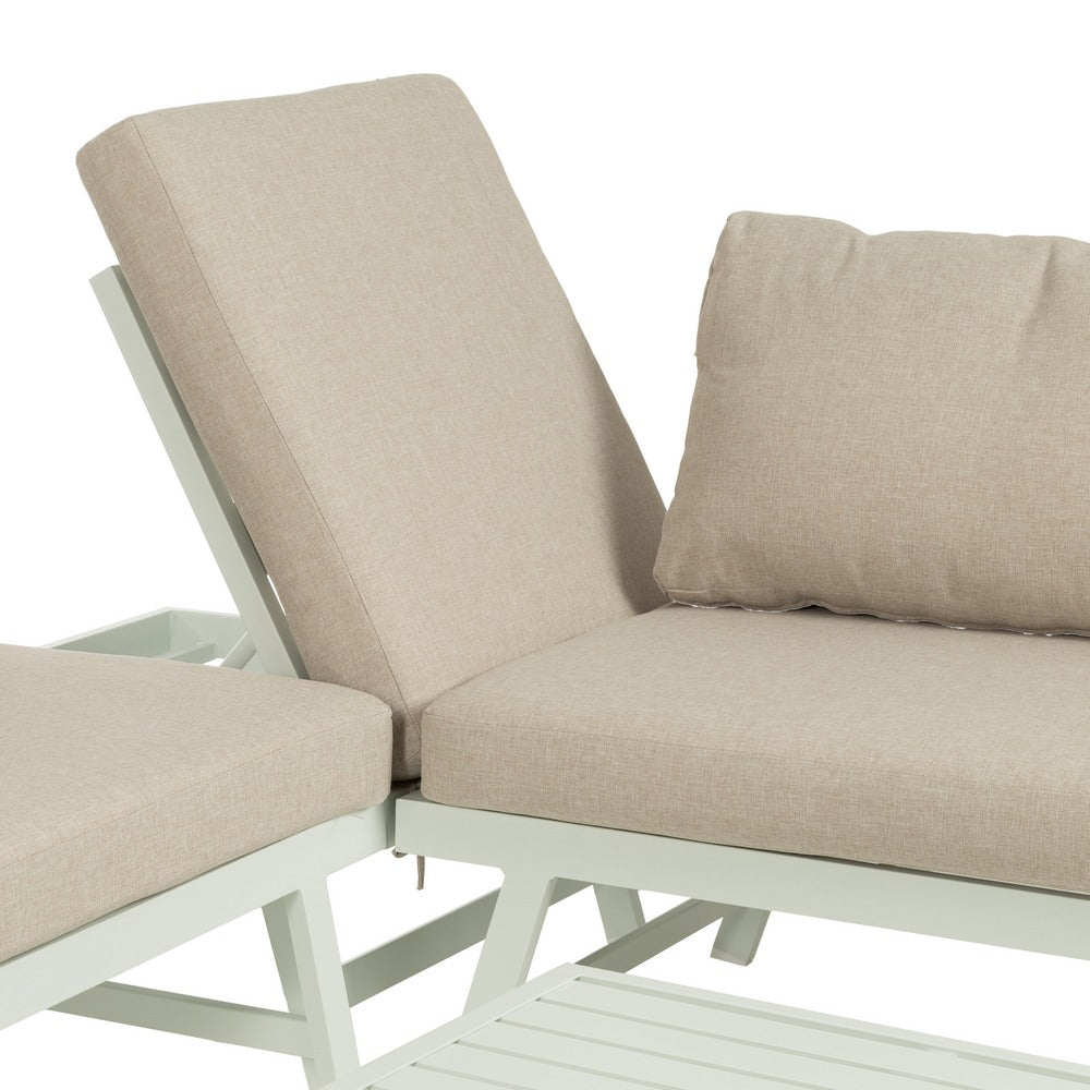 VALERIA | Luxuriöses Modulares Aluminium-Gartenmöbel-Set - DECOR PETIT