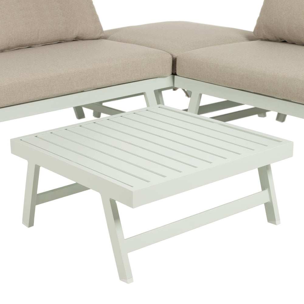 VALERIA | Luxuriöses Modulares Aluminium-Gartenmöbel-Set - DECOR PETIT