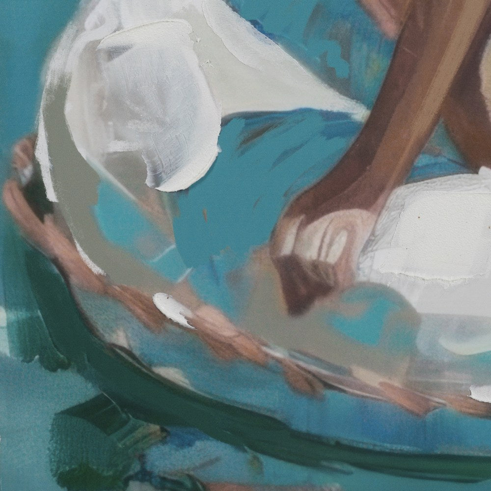 SERENA |Hand-Painted Wall Art - DECOR PETIT