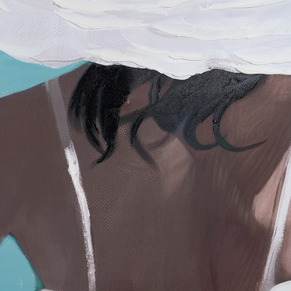 ISLA |Hand-Painted Summer Portrait - DECOR PETIT