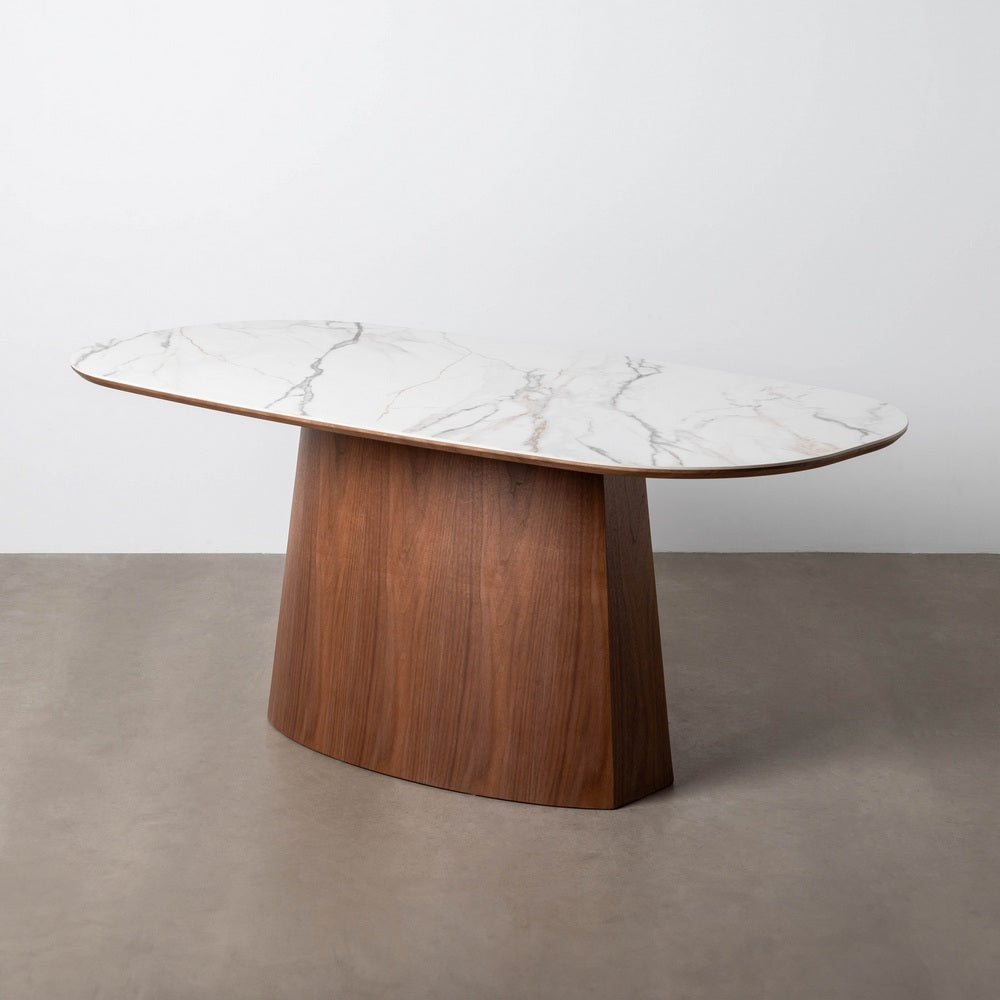 LUNEA |Oval Dining Table - DECOR PETIT