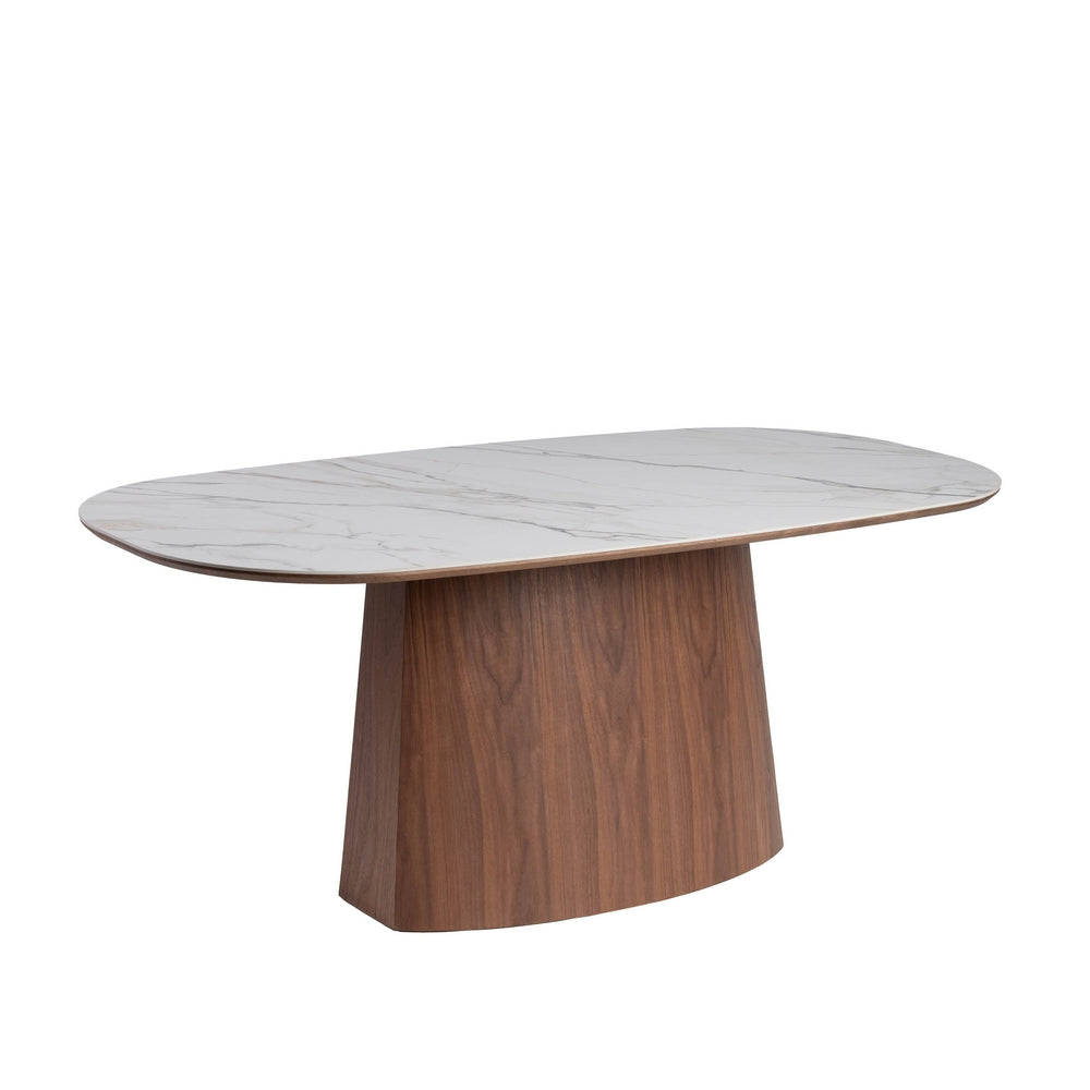 LUNEA |Oval Dining Table - DECOR PETIT