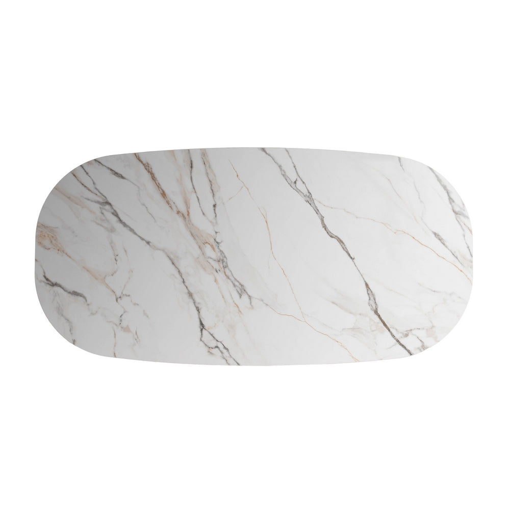 LUNEA |Oval Dining Table - DECOR PETIT