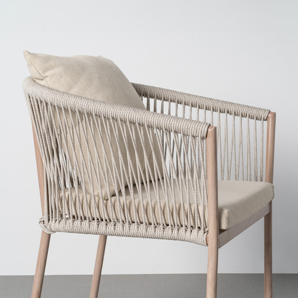 MARTINA |Geflochtener Outdoor-Loungesessel - DECOR PETIT