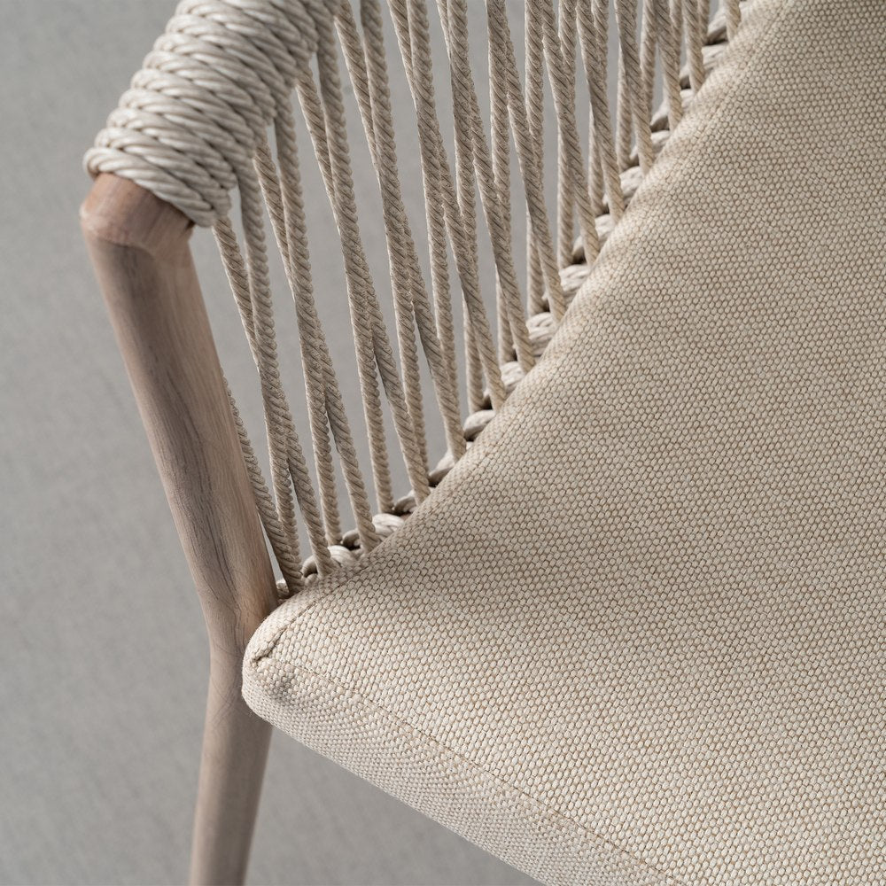 MARTINA |Geflochtener Outdoor-Loungesessel - DECOR PETIT
