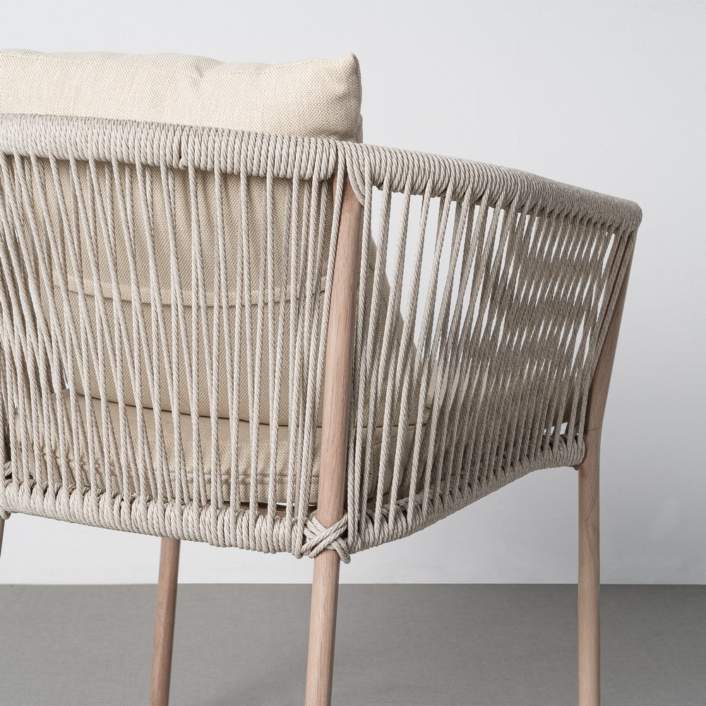 MARTINA |Geflochtener Outdoor-Loungesessel - DECOR PETIT
