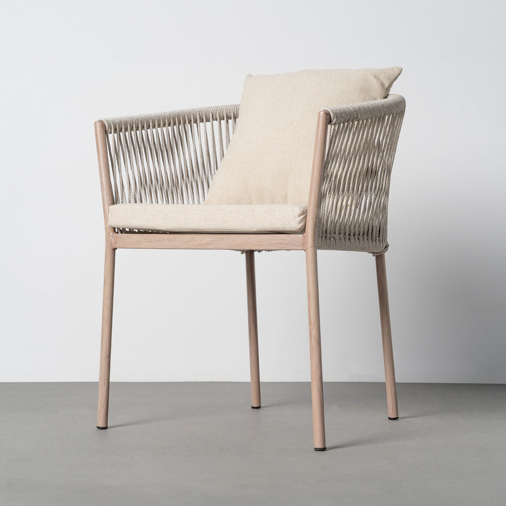 MARTINA |Geflochtener Outdoor-Loungesessel - DECOR PETIT
