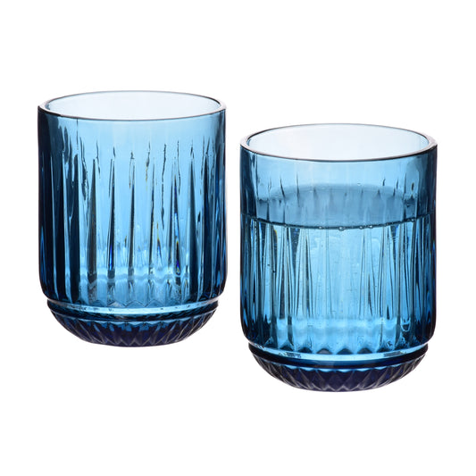 ELISE BLUE |Ensemble de 4 Verres - DECOR PETIT