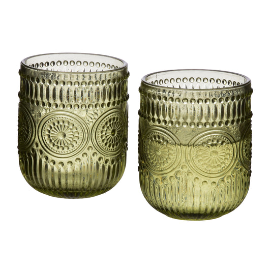 ELISE GREEN |Ensemble de 4 Verres - DECOR PETIT