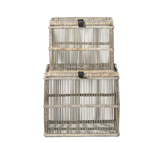 Set di cestini naturali intrecciati a mano Norah - DECOR PETIT