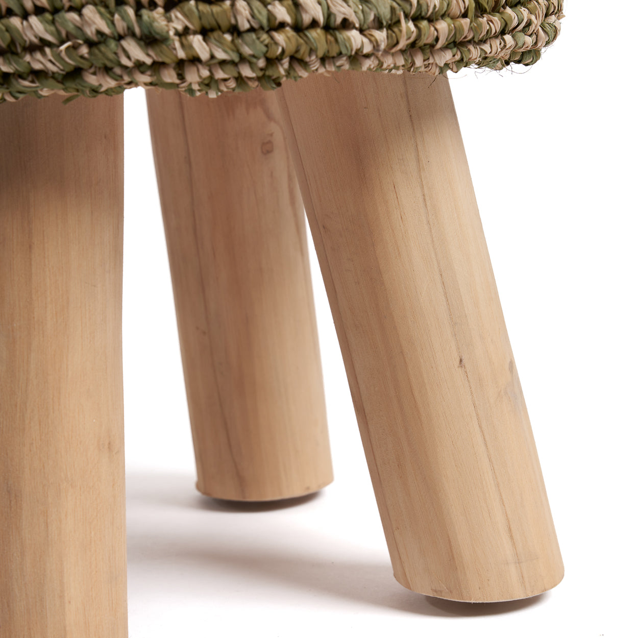 RAFFIA |Tressed Stool - DECOR PETIT