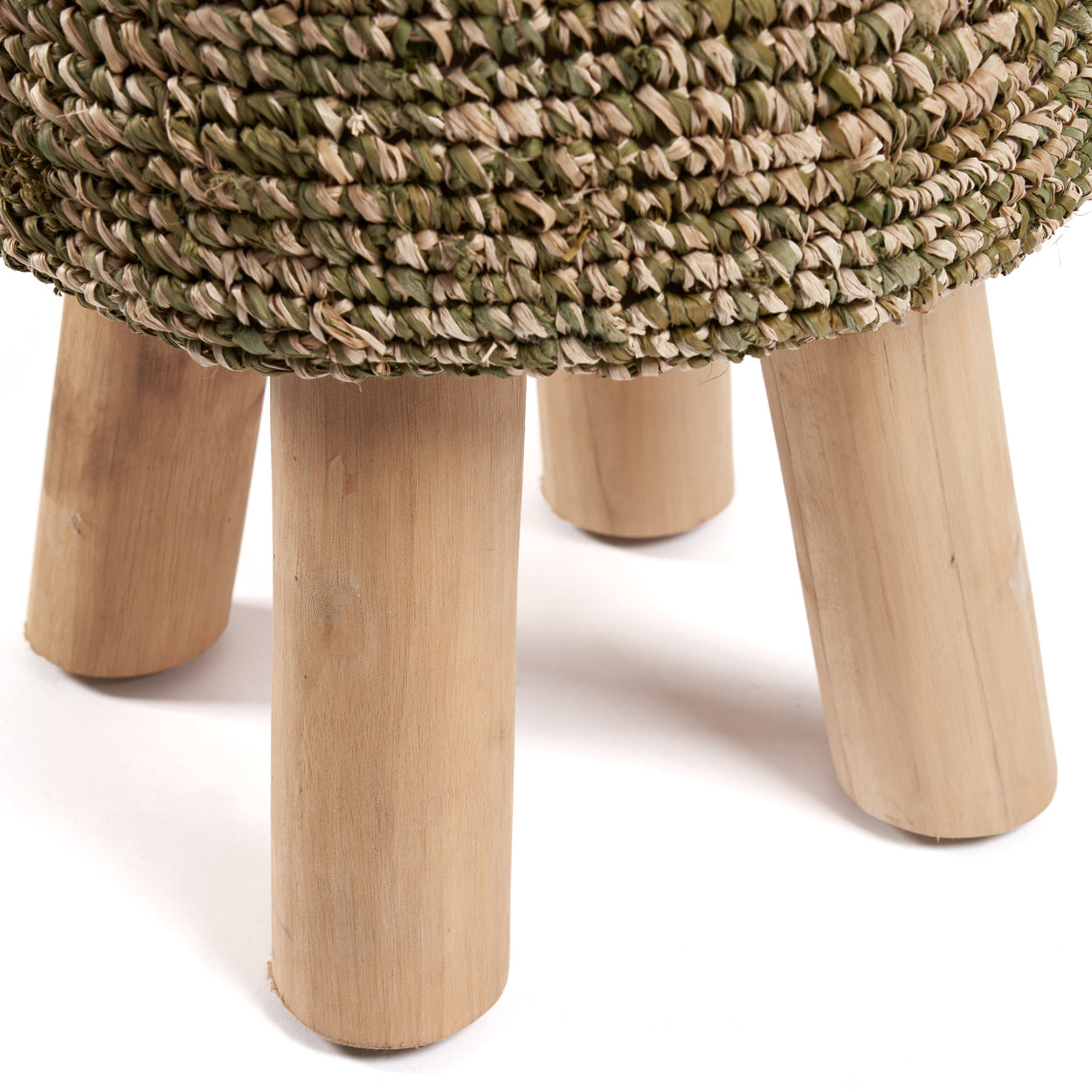 RAFFIA |Tressed Stool - DECOR PETIT