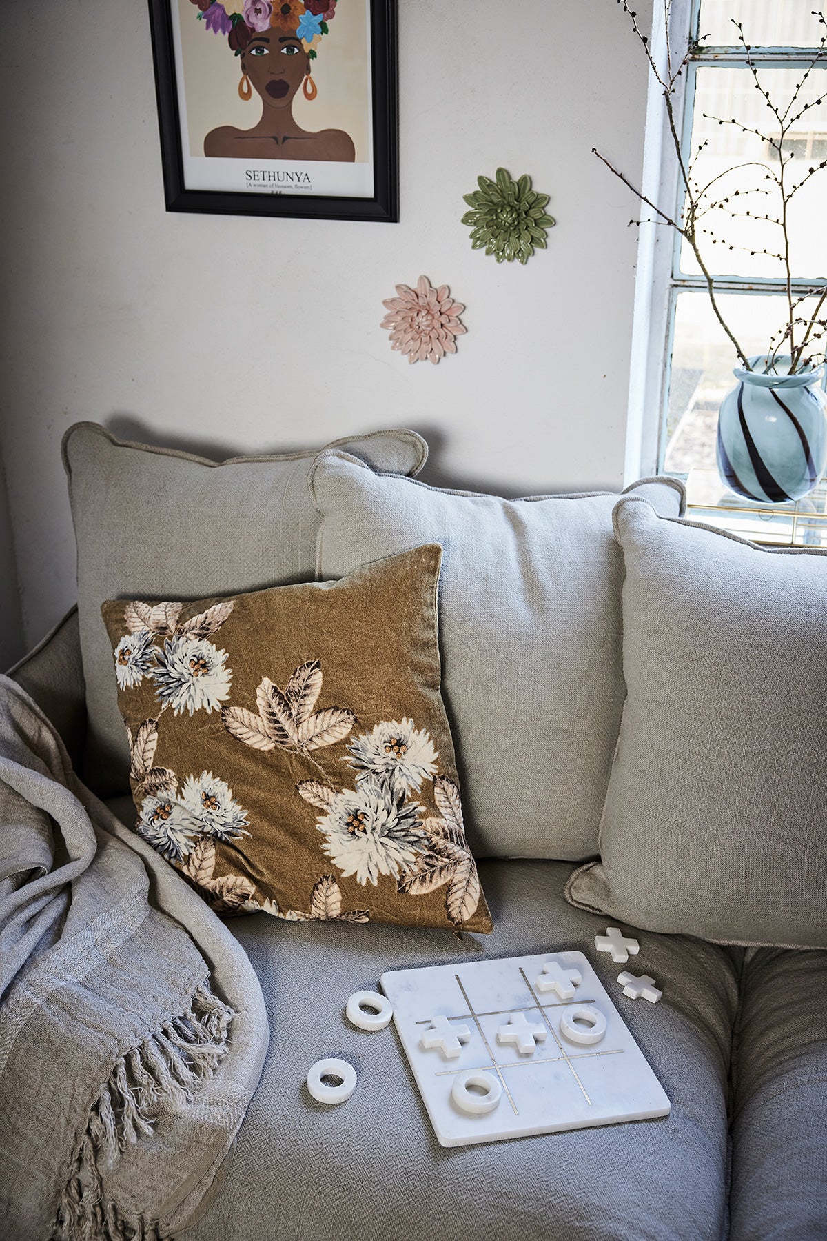 Floria Decor Object, Roos - DECOR PETIT