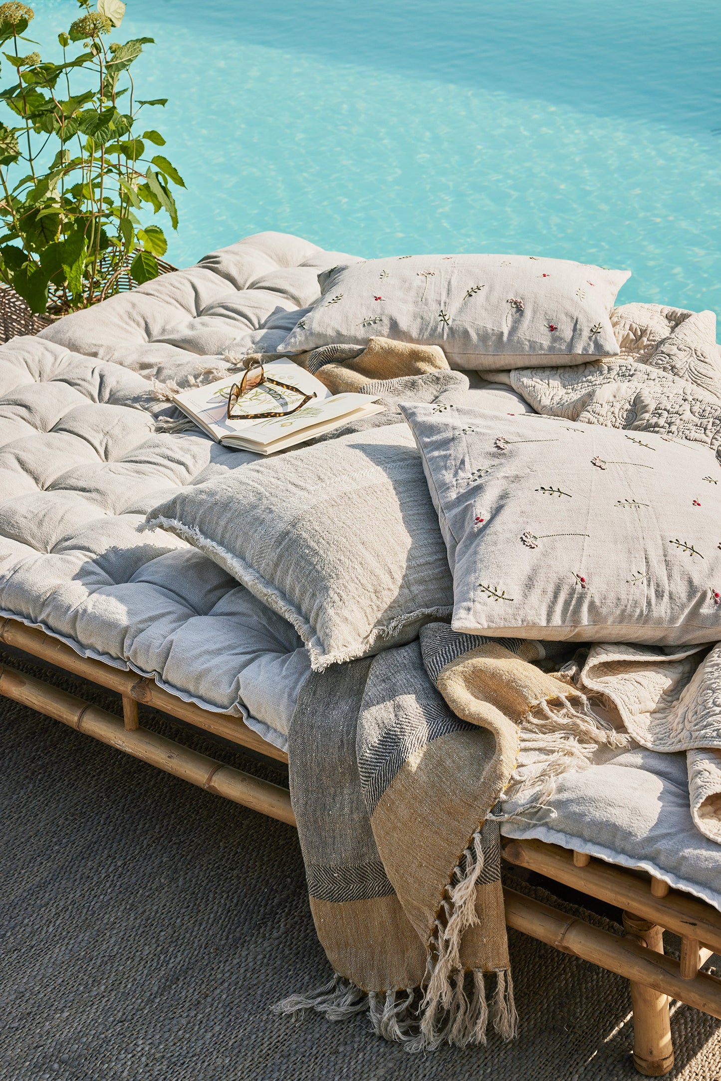 ANA |Couverture, Gris - DECOR PETIT
