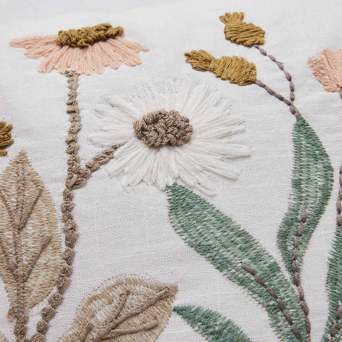 INIELLE |Coussin Blanc Cassé, 60x40 cm. - DECOR PETIT