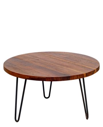 ZURI |Two-Tone Hairpin Center Table - DECOR PETIT