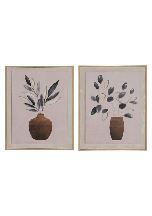 SERENE |Set of 2 Decorative Wall Art - DECOR PETIT