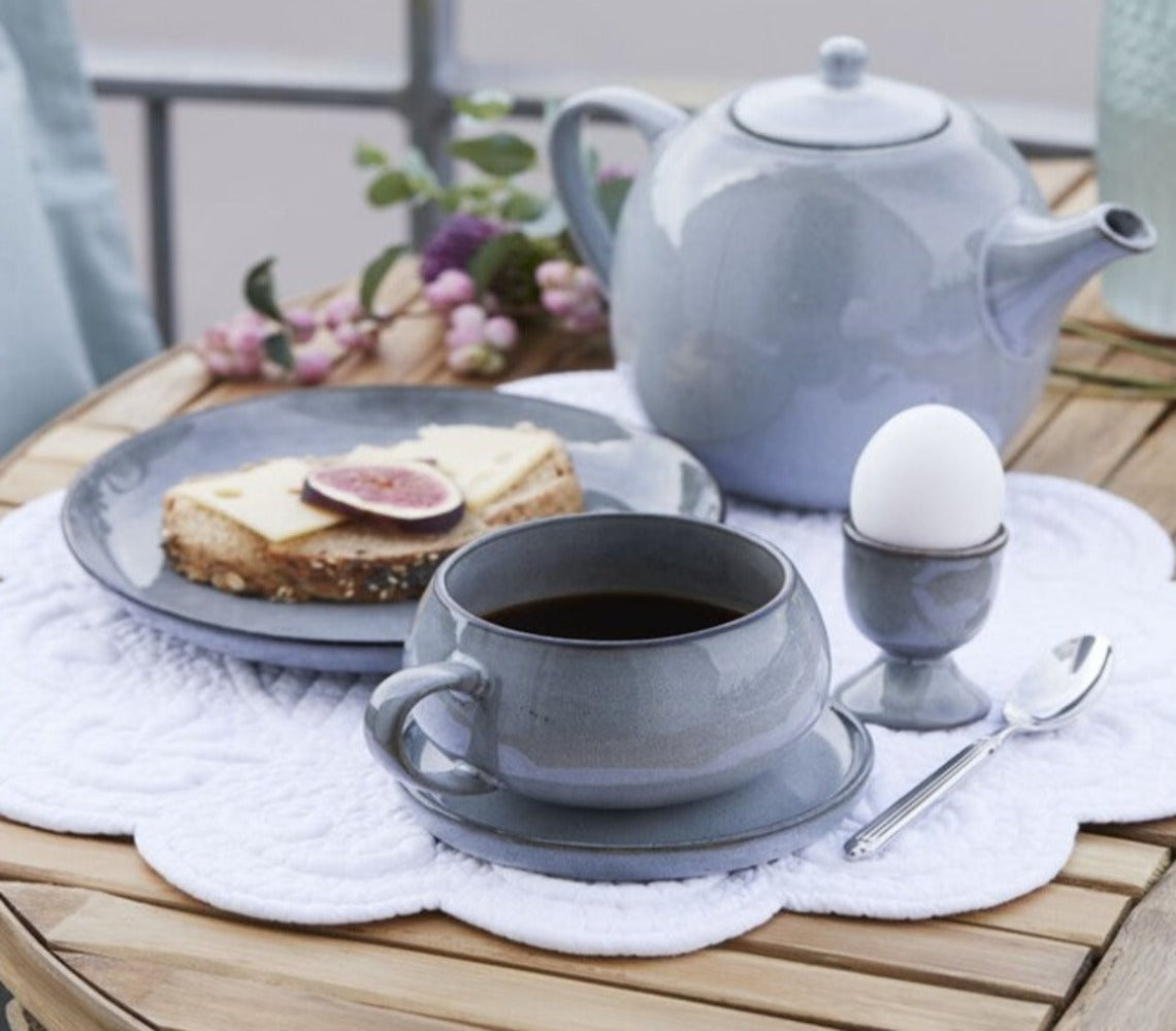 Amera Speiseteller, Grau - DECOR PETIT