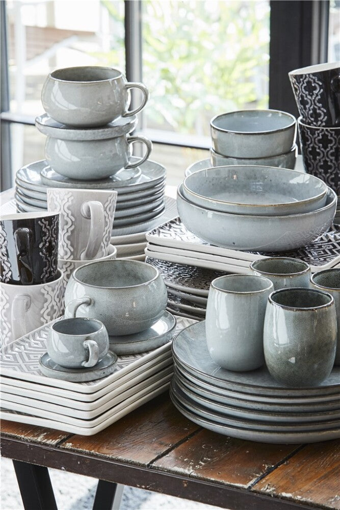 Amera Set van 4 Espressokopjes, Grijs - DECOR PETIT