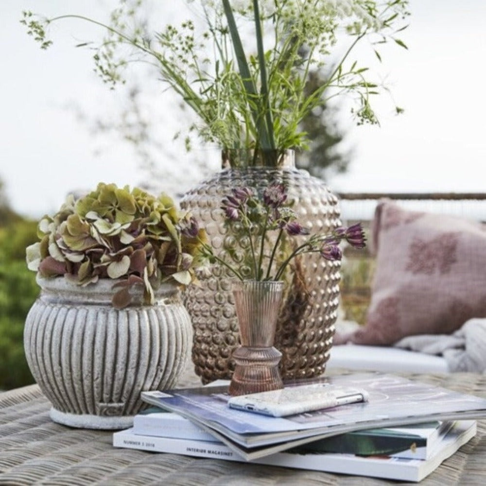 Vaso Dorinia, Marrone Dorato - DECOR PETIT