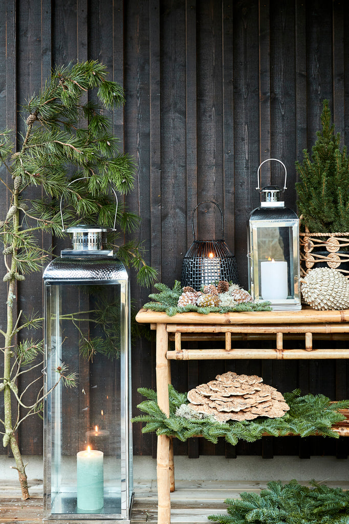 Hazel Black Lantern, H26 cm. - DECOR PETIT