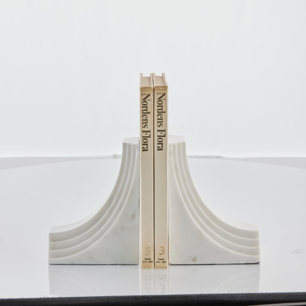 Ellia Bookend, White - DECOR PETIT